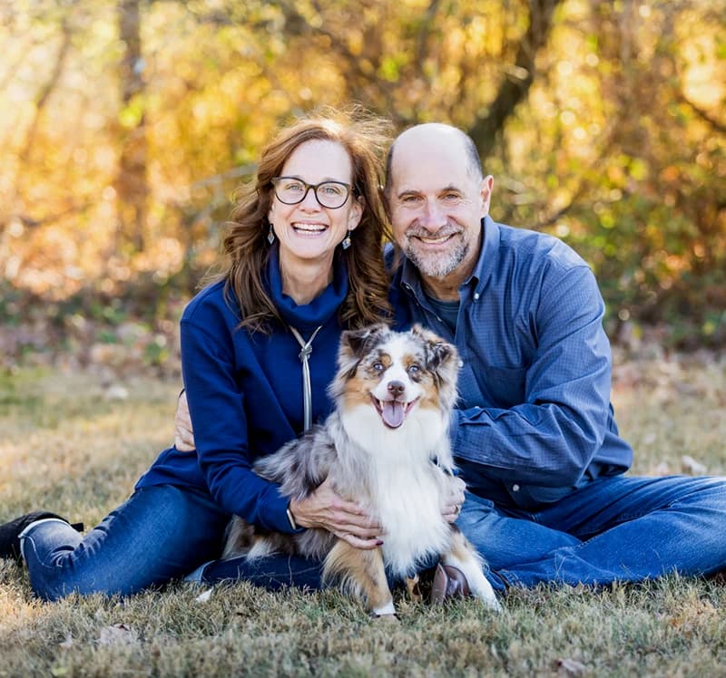 Founders Kimberley and Peter Cion